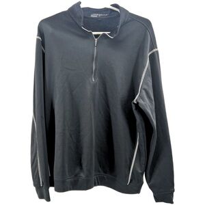 Nike Golf Therma-Fit black 1/4 zip pullover L outdoor casual activewear sport
